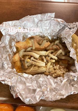 鮭の味噌だれホイル焼き-レシピのメイン写真