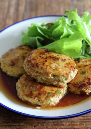 ピーマン入りヘルシー豆腐バーグ-レシピのメイン写真
