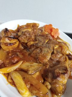 材料2つで絶品!鶏肉のパスタソース煮込み-レシピのメイン写真