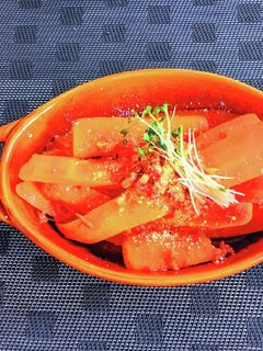 人参とサバ缶のトマト煮込み-レシピのメイン写真