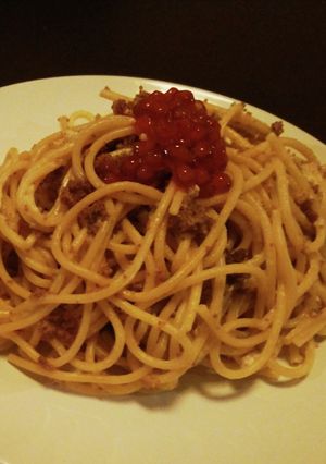 タラバガニ外子のクリチパスタ-レシピのメイン写真