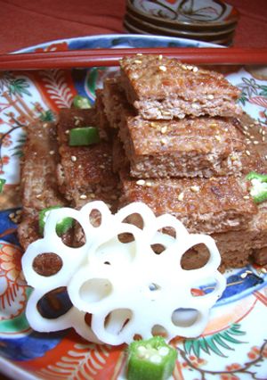 韓国料理 豆腐入り牛ミンチのし焼き風-レシピのメイン写真
