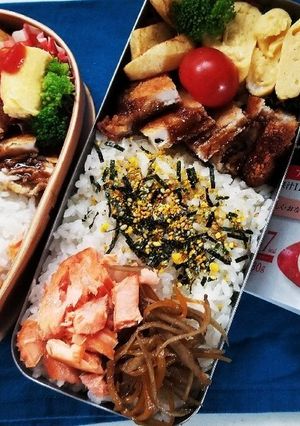 ロースカツ弁当(3.15)-レシピのメイン写真
