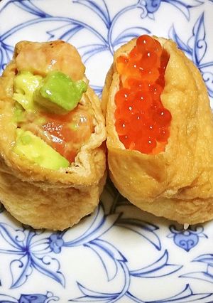 トッピングお稲荷さん-レシピのメイン写真