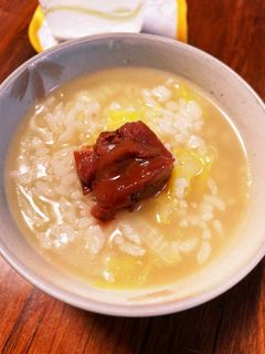 韓国だしのお粥-レシピのメイン写真