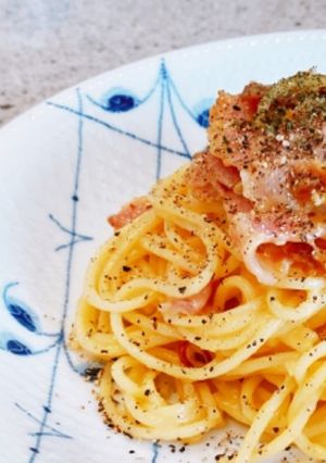チーズ好きもにっこり★濃厚カルボナーラ-レシピのメイン写真