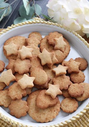 こめココパンケーキで作る型抜きクッキー-レシピのメイン写真