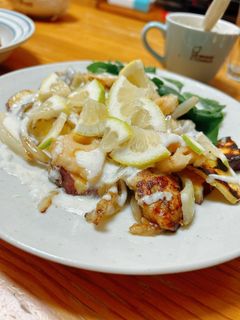 牡蠣のサワークリームソースがけ-レシピのメイン写真