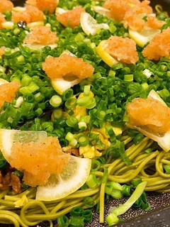 ホットプレートで瓦そば(茶そば)-レシピのメイン写真