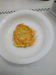 簡単一歳の子のランチ、お好み焼き-レシピのメイン写真