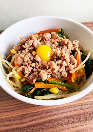 ビビンバ丼-レシピのメイン写真