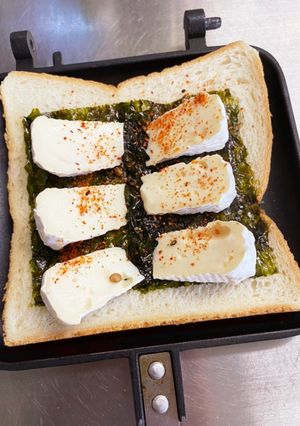 カマンベールホットサンド-レシピのメイン写真
