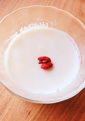 みすず飴で超簡単！フルーチェ風のデザート-レシピのメイン写真