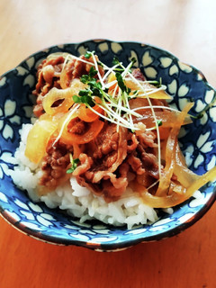 簡単ミニ牛丼-レシピのメイン写真