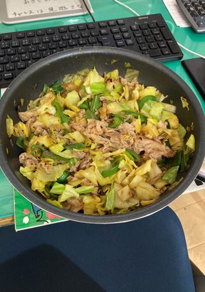 豚バラとキャベツの味噌ショウガ炒め-レシピのメイン写真