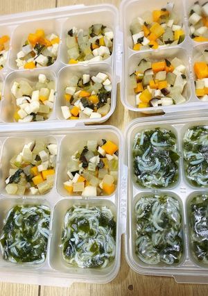 離乳食後期〜 まとめて2品!冷凍作り置き-レシピのメイン写真