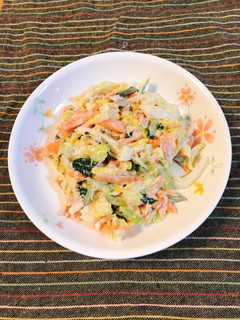 人気給食レシピアレンジ♡ツナマヨサラダ♡-レシピのメイン写真