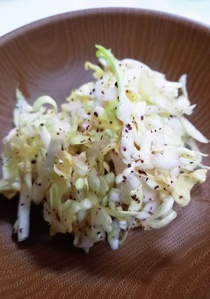 キャベツのゆかり甘酢合え-レシピのメイン写真