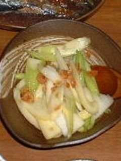 セロリと干し海老の和え物-レシピのメイン写真