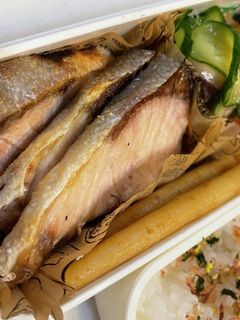 ブリの塩焼き弁当-レシピのメイン写真