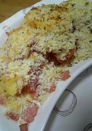 簡単♪トマトのパン粉焼き♪-レシピのメイン写真