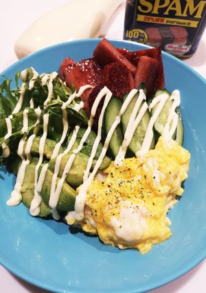 スパム丼-レシピのメイン写真