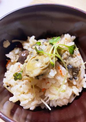 大人気！牡蠣ご飯-レシピのメイン写真