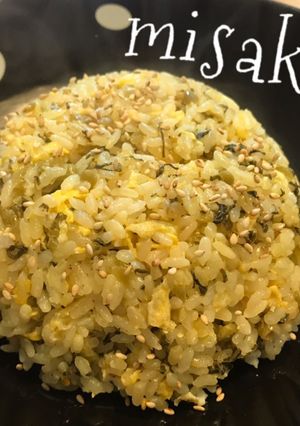バター風味の高菜チャーハン☆-レシピのメイン写真