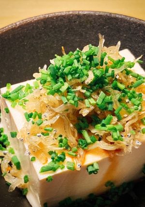 カリカリじゃこぽん冷奴　-レシピのメイン写真
