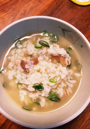 しょうが梅粥(レンジ調理方法あり)-レシピのメイン写真