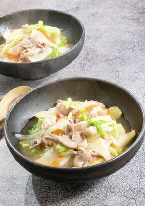豚こまと白菜の中華あんかけ丼-レシピのメイン写真