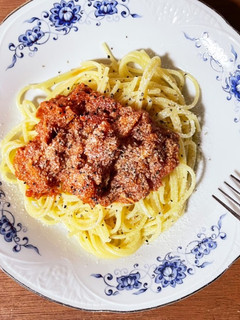 ツナとトマト缶で簡単パスタ-レシピのメイン写真