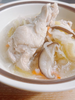 簡単なのに深い味わい参鶏湯風スープ-レシピのメイン写真
