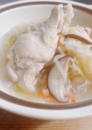 簡単なのに深い味わい参鶏湯風スープ-レシピのメイン写真