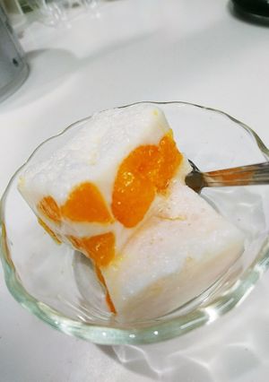 みかん牛乳かんてん-レシピのメイン写真
