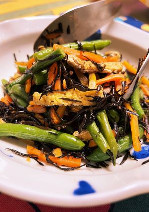 砂糖なし✨お野菜多め✨ひじき炒め煮-レシピのメイン写真