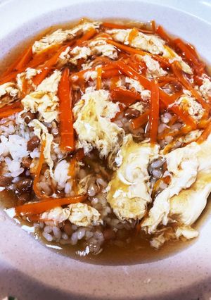 あっさり和食☆納豆あんかけチャーハン-レシピのメイン写真