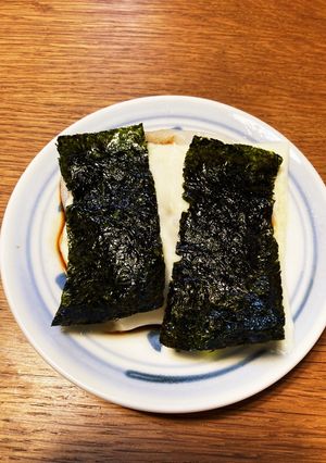 夜食・おやつに☆海苔チーズもち☆-レシピのメイン写真