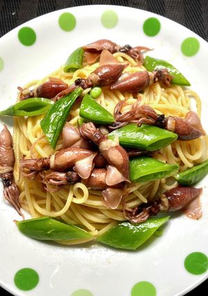 春の味覚！ホタルイカのパスタ-レシピのメイン写真
