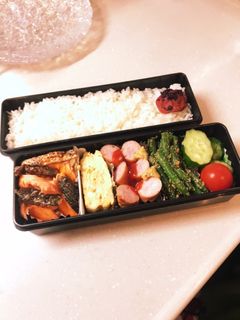 鮭と野菜のカラフル弁当-レシピのメイン写真