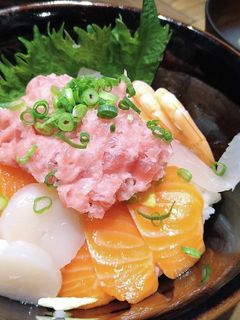 海鮮丼(◍•ᴗ•◍)記録用-レシピのメイン写真