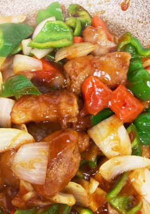 酢豚　豚バラ薄切りでチャレンジ-レシピのメイン写真