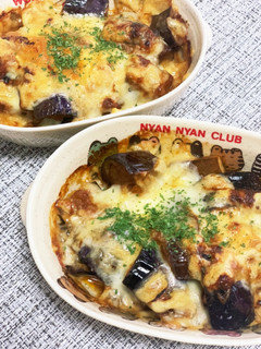 ナスとツナのチーズ焼き-レシピのメイン写真