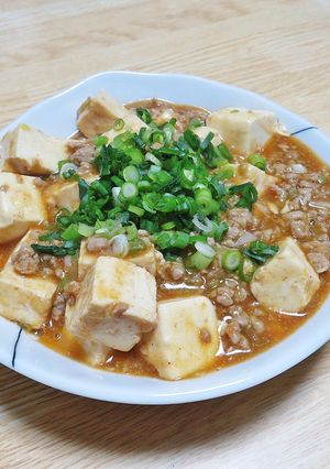 麻婆豆腐　130gのお豆腐2パックで作る-レシピのメイン写真