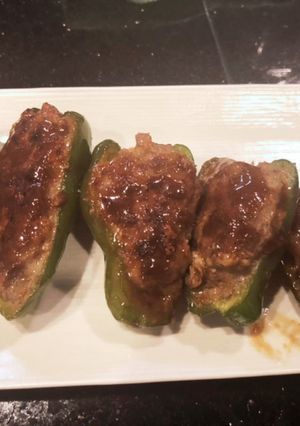 ピーマンの肉詰め-レシピのメイン写真