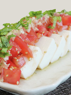 トマトの冷奴【JA遠州夢咲】-レシピのメイン写真