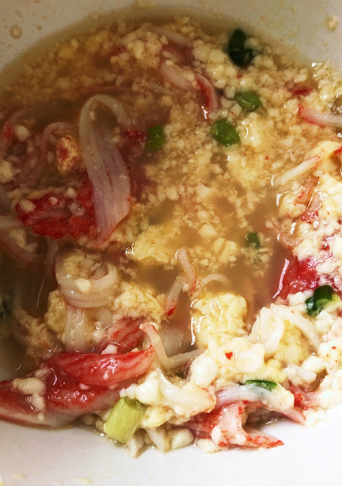 簡単ふわとろかに玉豆腐-レシピのメイン写真
