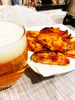 甘辛ヘルシー手羽先揚げ!ビールがすすむ!-レシピのメイン写真