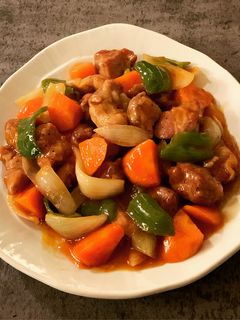 黒酢酢豚-レシピのメイン写真