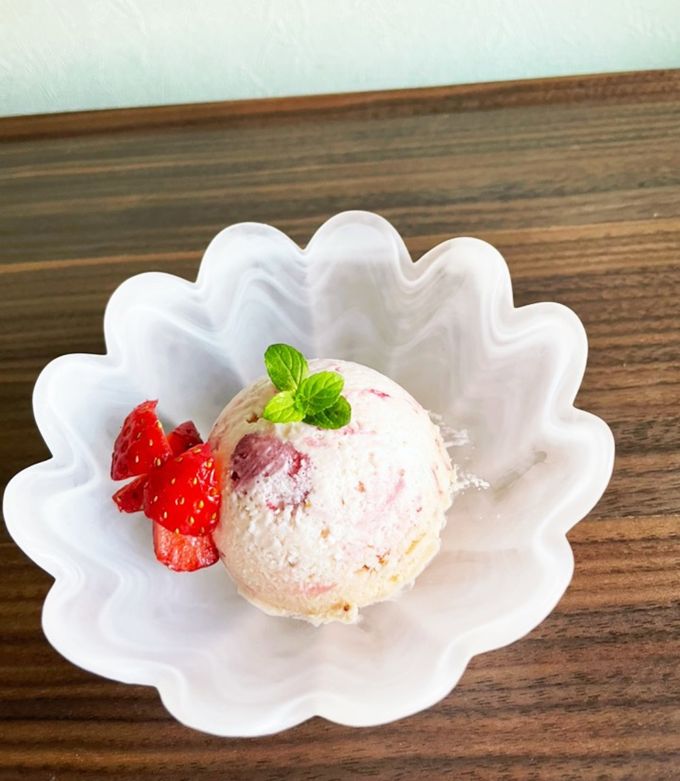 苺のアイスクリーム-レシピのメイン写真
